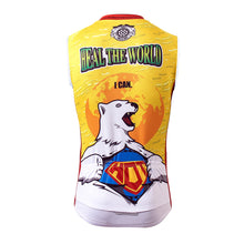 Cargar imagen en el visor de la galería, Thriller Rider Sports Ropa de Bicicleta Hombre Ciclismo Chalecos Sin Mangas(Heal The World)