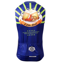 Cargar imagen en el visor de la galería, Thriller Rider Sports Ropa de Bicicleta Hombre Ciclismo Chalecos Sin Mangas(I Like Beer)