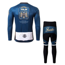 Load image into Gallery viewer, Thriller Rider Sports Bicycle Clothing Mens Cycling Jersey Long Sleeve and Trousers Kit(Airplane)