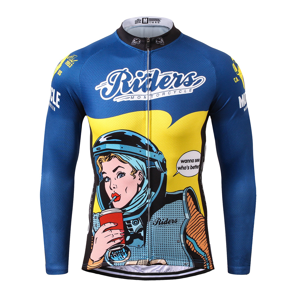 Men's Cycling Jerseys - Long Sleeve Bike Jerseys