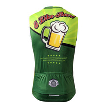 画像をギャラリービューアに読み込む, Thriller Rider Sports 自転車の服 メンズ サイクルベスト ノースリーブ(I Like Beer)