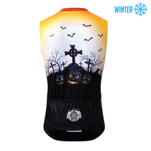 Cargar imagen en el visor de la galería, Thriller Rider Sports Ropa de Bicicleta Hombre Ciclismo Chalecos Sin Mangas Invierno/Térmico(Ghost Castle)