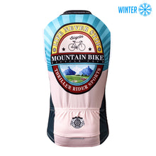 Charger l'image dans la galerie, Thriller Rider Sports Vêtements de Vélo Homme Cyclisme Gilets Sans Manche Thermique/Hiver(Mountian Bike Bicycle Club)