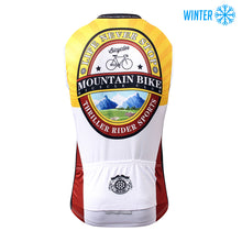 Cargar imagen en el visor de la galería, Thriller Rider Sports Ropa de Bicicleta Hombre Ciclismo Chalecos Sin Mangas Invierno/Térmico(Mountian Bike Bicycle Club)