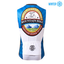 Load image into Gallery viewer, Thriller Rider Sports Bicycle Clothing Mens Cycling Vests Winter Sleeveless(Mountian Bike Bicycle Club)