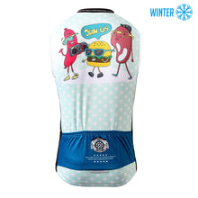 Cargar imagen en el visor de la galería, Thriller Rider Sports Ropa de Bicicleta Hombre Ciclismo Chalecos Sin Mangas Invierno/Térmico(The Burgers)