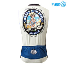 Cargar imagen en el visor de la galería, Thriller Rider Sports Ropa de Bicicleta Hombre Ciclismo Chalecos Sin Mangas Invierno/Térmico(Cheer for Being)