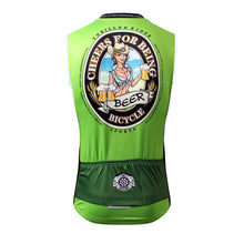 Lade das Bild in den Galerie-Viewer, Thriller Rider Sports Fahrradbekleidung Herren Fahrradweste Radweste Ärmellos(Cheer for Being)