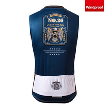 Carica l'immagine nel visualizzatore di Gallery, Thriller Rider Sports Abbigliamento per Biciclette Uomo Ciclismo Gilet Antivento Senza Maniche(Airplane)