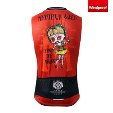 Lade das Bild in den Galerie-Viewer, Thriller Rider Sports Fahrradbekleidung Herren Fahrradweste Radweste Ärmellos Windweste(Manipulated)