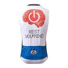 Lade das Bild in den Galerie-Viewer, Thriller Rider Sports Fahrradbekleidung Herren Fahrradweste Radweste Ärmellos(Rest Your Mind)