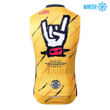 Cargar imagen en el visor de la galería, Thriller Rider Sports Ropa de Bicicleta Hombre Ciclismo Chalecos Sin Mangas Invierno/Térmico(Rock)