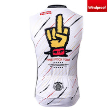 Lade das Bild in den Galerie-Viewer, Thriller Rider Sports Fahrradbekleidung Herren Fahrradweste Radweste Ärmellos Windweste(Bastard)