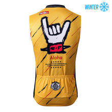 Cargar imagen en el visor de la galería, Thriller Rider Sports Ropa de Bicicleta Hombre Ciclismo Chalecos Sin Mangas Invierno/Térmico(Aloha)