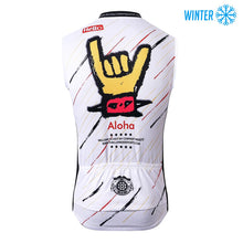 Cargar imagen en el visor de la galería, Thriller Rider Sports Ropa de Bicicleta Hombre Ciclismo Chalecos Sin Mangas Invierno/Térmico(Aloha)