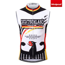 Lade das Bild in den Galerie-Viewer, Thriller Rider Sports Fahrradbekleidung Herren Fahrradweste Radweste Ärmellos Windweste(Germany)