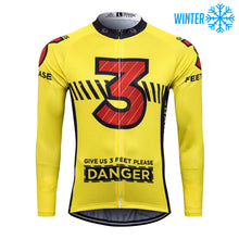 Load image into Gallery viewer, Thriller Rider Sports Bicycle Clothing Mens Cycling Jackets Winter(Give Us 3 Feet Please)