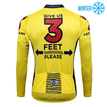 Load image into Gallery viewer, Thriller Rider Sports Bicycle Clothing Mens Cycling Jackets Winter(Give Us 3 Feet Please)