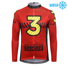 Load image into Gallery viewer, Thriller Rider Sports Bicycle Clothing Mens Cycling Jackets Winter(Give Us 3 Feet Please)