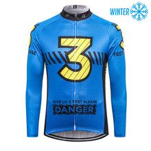 Load image into Gallery viewer, Thriller Rider Sports Bicycle Clothing Mens Cycling Jackets Winter(Give Us 3 Feet Please)