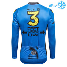 Load image into Gallery viewer, Thriller Rider Sports Bicycle Clothing Mens Cycling Jackets Winter(Give Us 3 Feet Please)