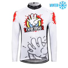 Load image into Gallery viewer, Thriller Rider Sports Bicycle Clothing Mens Cycling Jackets Winter(Give Me Five)