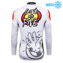 Load image into Gallery viewer, Thriller Rider Sports Bicycle Clothing Mens Cycling Jackets Winter(Give Me Five)