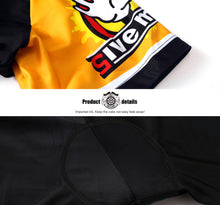 画像をギャラリービューアに読み込む, Thriller Rider Sports 自転車の服 メンズ サイクルジャージ + ショーツ 組み合わせ(Give Me Five)
