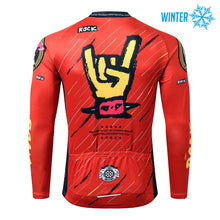 Cargar imagen en el visor de la galería, Thriller Rider Sports Ropa de Bicicleta Hombre Ciclismo Chaquetas Invierno/Térmico(Rock)