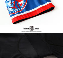 Load image into Gallery viewer, Thriller Rider Sports Bicycle Clothing Mens Cycling Jersey Short Sleeve and Bib Shorts Kit(USA Flag)