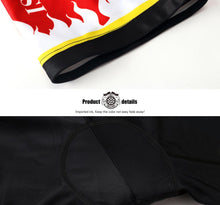 Load image into Gallery viewer, Thriller Rider Sports Bicycle Clothing Mens Cycling Jersey Short Sleeve and Bib Shorts Kit(The Devil is in Your Heart)