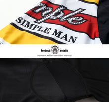 Cargar imagen en el visor de la galería, Thriller Rider Sports Ropa de Bicicleta Hombre Ciclismo Maillots y Culottes Traje(I'm Simple Man)