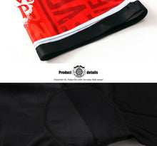 Cargar imagen en el visor de la galería, Thriller Rider Sports Ropa de Bicicleta Hombre Ciclismo Maillots y Culotte Corto con Tirantes Traje(Never Give Up)