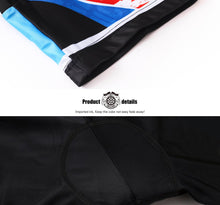 Cargar imagen en el visor de la galería, Thriller Rider Sports Ropa de Bicicleta Hombre Ciclismo Maillots y Culotte Corto con Tirantes Traje(Gas Sucks Ride a Bike)