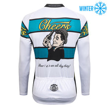 Load image into Gallery viewer, Thriller Rider Sports Bicycle Clothing Mens Cycling Jackets Winter(Cheers for Being)