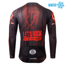 Cargar imagen en el visor de la galería, Thriller Rider Sports Ropa de Bicicleta Hombre Ciclismo Chaquetas Invierno/Térmico(Let's Rock)
