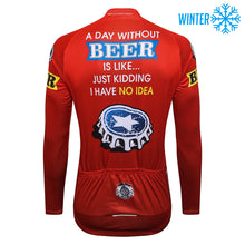 Cargar imagen en el visor de la galería, Thriller Rider Sports Ropa de Bicicleta Hombre Ciclismo Chaquetas Invierno/Térmico(Beer Cap)