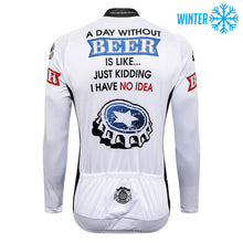 Cargar imagen en el visor de la galería, Thriller Rider Sports Ropa de Bicicleta Hombre Ciclismo Chaquetas Invierno/Térmico(Beer Cap)