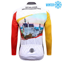 Cargar imagen en el visor de la galería, Thriller Rider Sports Ropa de Bicicleta Hombre Ciclismo Chaquetas Invierno/Térmico(Schoss Neuschwanstein)