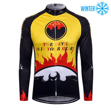 Load image into Gallery viewer, Thriller Rider Sports Bicycle Clothing Mens Cycling Jackets Winter(The Devil is in Your Heart)