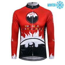 Cargar imagen en el visor de la galería, Thriller Rider Sports Ropa de Bicicleta Hombre Ciclismo Chaquetas Invierno/Térmico(The Devil is in Your Heart)