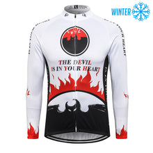 Load image into Gallery viewer, Thriller Rider Sports Bicycle Clothing Mens Cycling Jackets Winter(The Devil is in Your Heart)