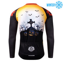 Cargar imagen en el visor de la galería, Thriller Rider Sports Ropa de Bicicleta Hombre Ciclismo Chaquetas Invierno/Térmico(Ghost Castle)