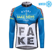 Lade das Bild in den Galerie-Viewer, Thriller Rider Sports Fahrradbekleidung Herren Fahrradjacken Radjacken Winter/Thermo(Fake News)