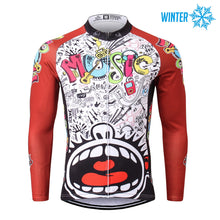 Load image into Gallery viewer, Thriller Rider Sports Bicycle Clothing Mens Cycling Jackets Winter(Love Music)