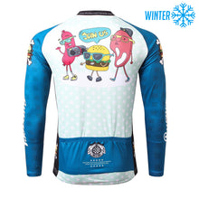 Load image into Gallery viewer, Thriller Rider Sports Bicycle Clothing Mens Cycling Jackets Winter(The Burgers)