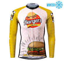 Load image into Gallery viewer, Thriller Rider Sports Bicycle Clothing Mens Cycling Jackets Winter(The Burgers)