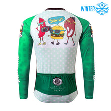 Load image into Gallery viewer, Thriller Rider Sports Bicycle Clothing Mens Cycling Jackets Winter(The Burgers)