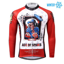 Load image into Gallery viewer, Thriller Rider Sports Bicycle Clothing Mens Cycling Jackets Winter(Ace of Spades)