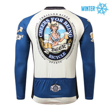 Load image into Gallery viewer, Thriller Rider Sports Bicycle Clothing Mens Cycling Jackets Winter(Cheer for Being)